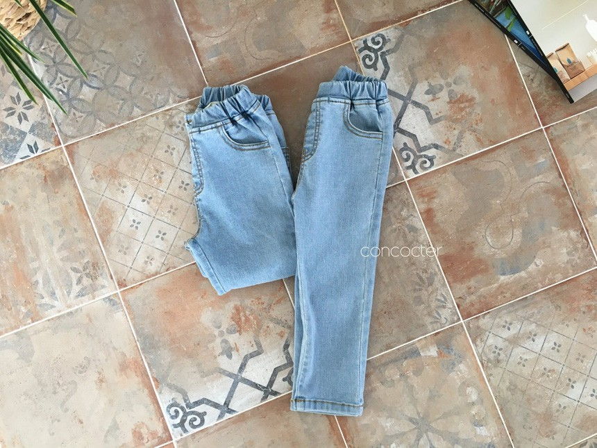 CONCOCTER - Korean Children Fashion - #Kfashion4kids - Comfy Skinny Jeans