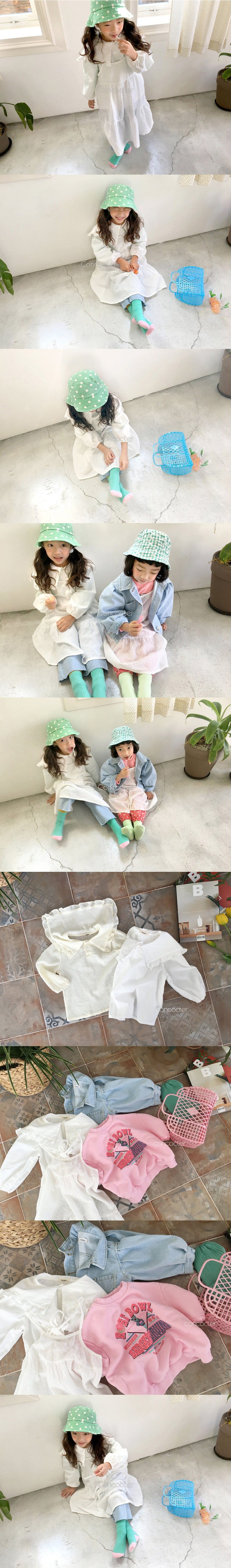 CONCOCTER - Korean Children Fashion - #Kfashion4kids - Frill Collar Blouse - 2
