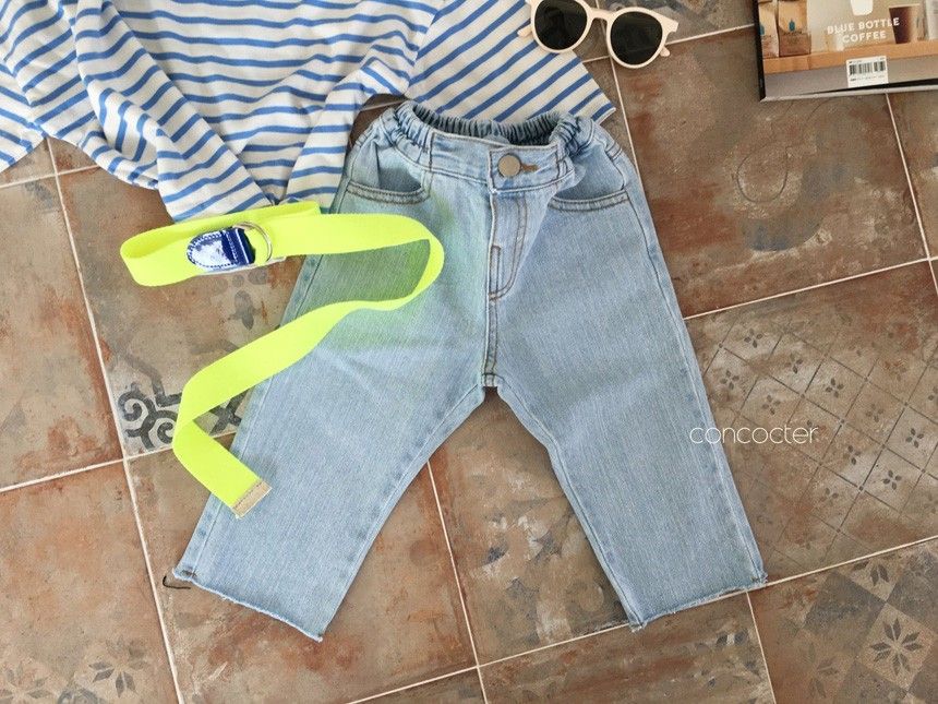 CONCOCTER - Korean Children Fashion - #Kfashion4kids - Cutting Ankle Pants