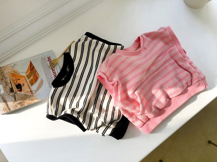 CONCOCTER - Korean Children Fashion - #Kfashion4kids - Rola Stripe Vest
