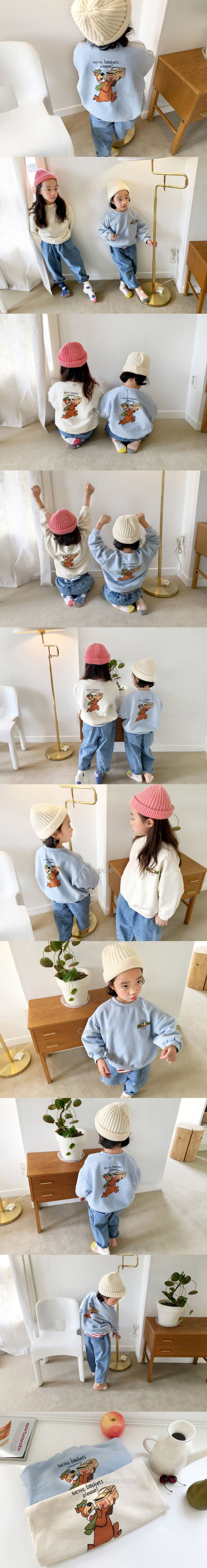 CONCOCTER - Korean Children Fashion - #Kfashion4kids - Bear Sweatshirt - 2