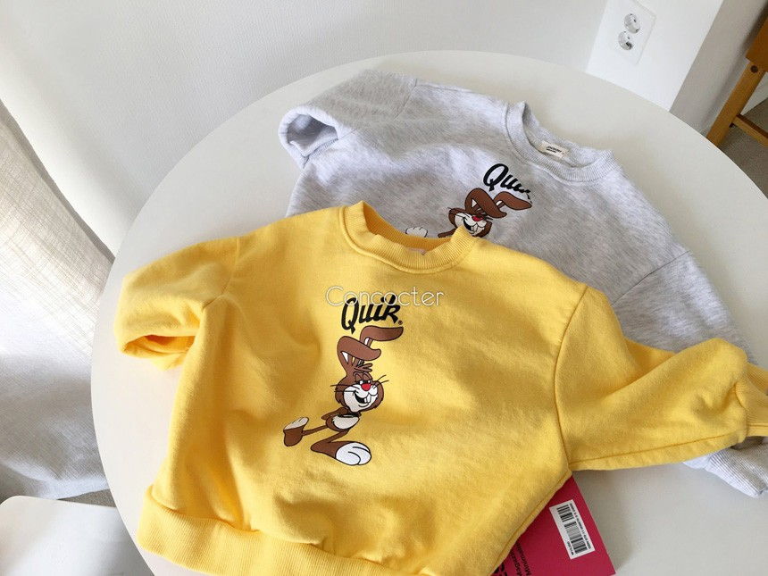 CONCOCTER - Korean Children Fashion - #Kfashion4kids - Quik Bunny Sweatshirt