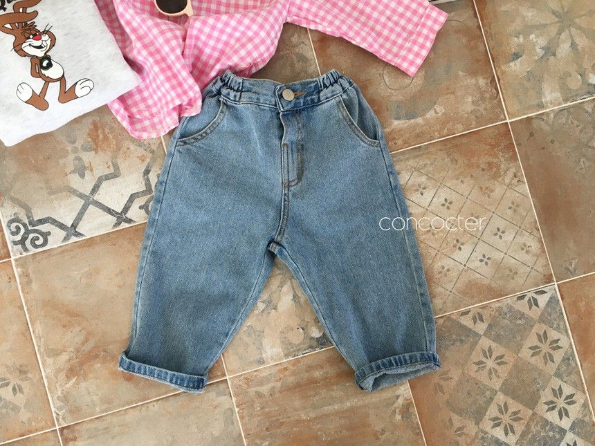 CONCOCTER - Korean Children Fashion - #Kfashion4kids - Basic Denim Pants