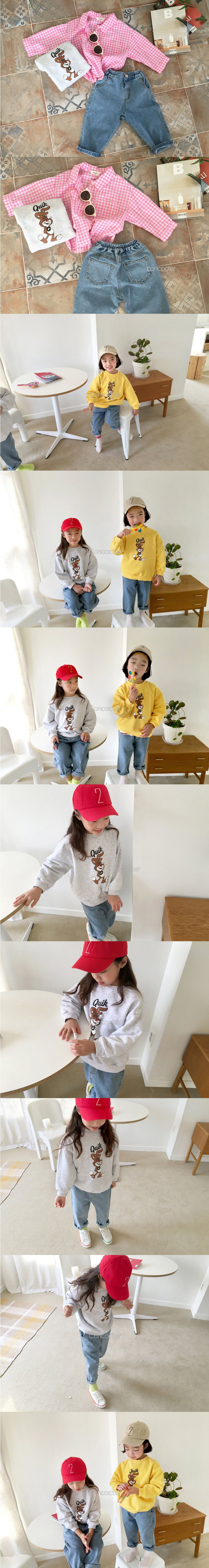 CONCOCTER - Korean Children Fashion - #Kfashion4kids - Basic Denim Pants - 2