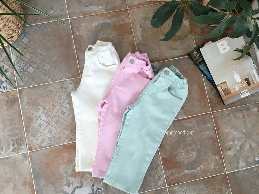CONCOCTER - Korean Children Fashion - #Kfashion4kids - Good Color Span Straight Pants