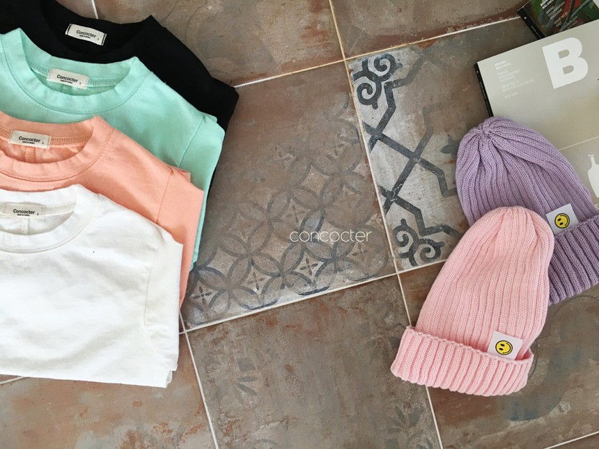 CONCOCTER - Korean Children Fashion - #Kfashion4kids - Basic Tee