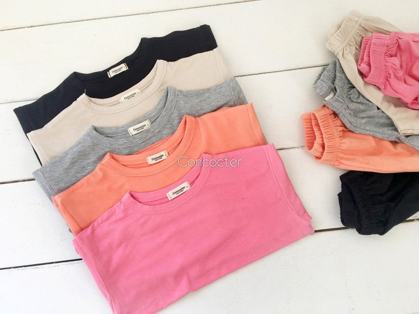 CONCOCTER - Korean Children Fashion - #Kfashion4kids - Stretchy Daily Loungwear