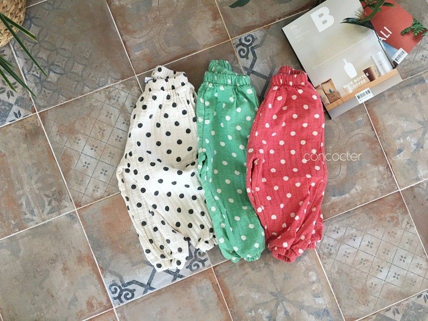 CONCOCTER - Korean Children Fashion - #Kfashion4kids - Dot Pants