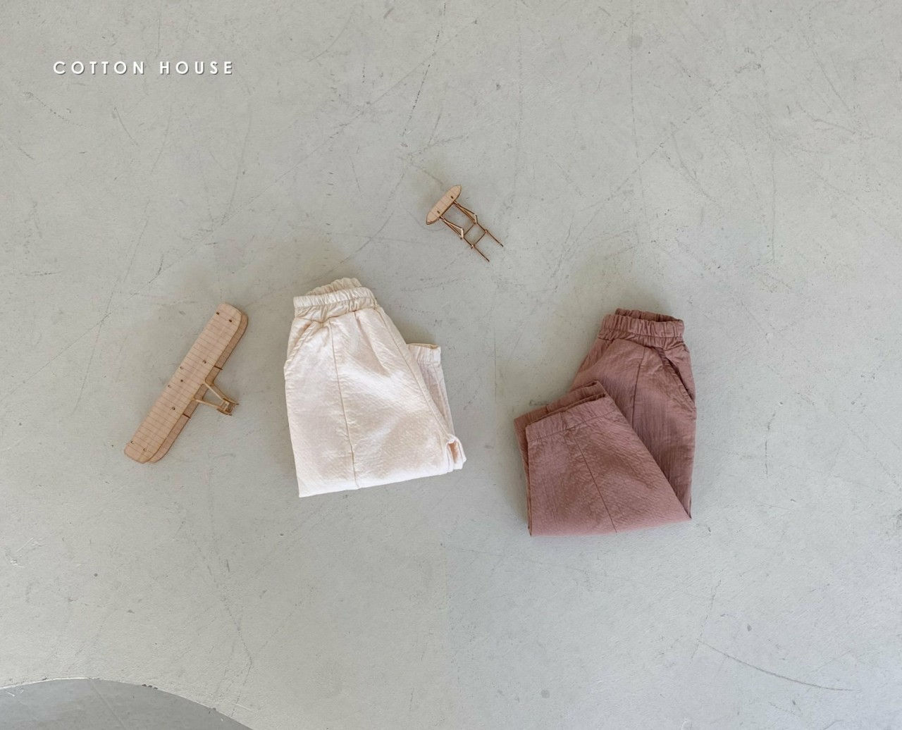 COTTON HOUSE - Korean Children Fashion - #Kfashion4kids - Cozy Slit Pants - 10