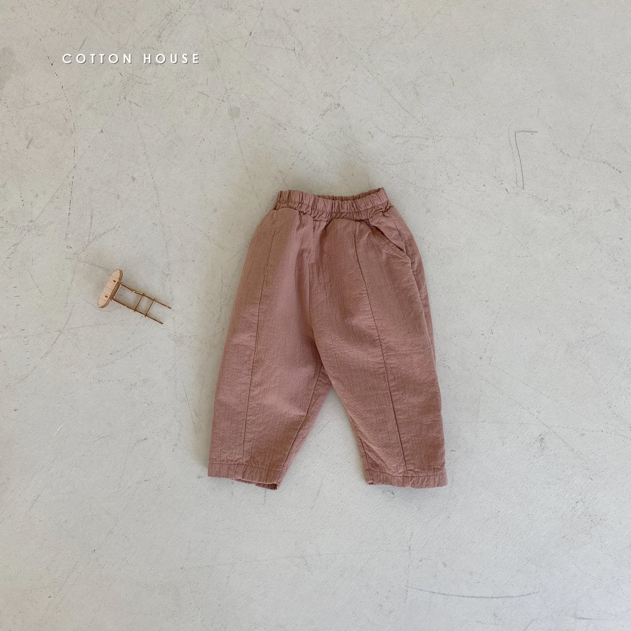 COTTON HOUSE - Korean Children Fashion - #Kfashion4kids - Cozy Slit Pants - 4