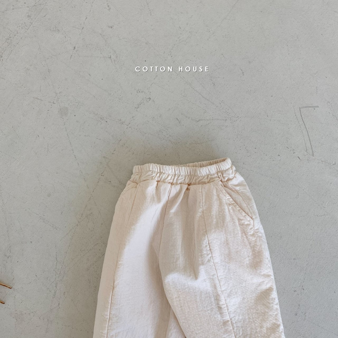 COTTON HOUSE - Korean Children Fashion - #Kfashion4kids - Cozy Slit Pants - 6