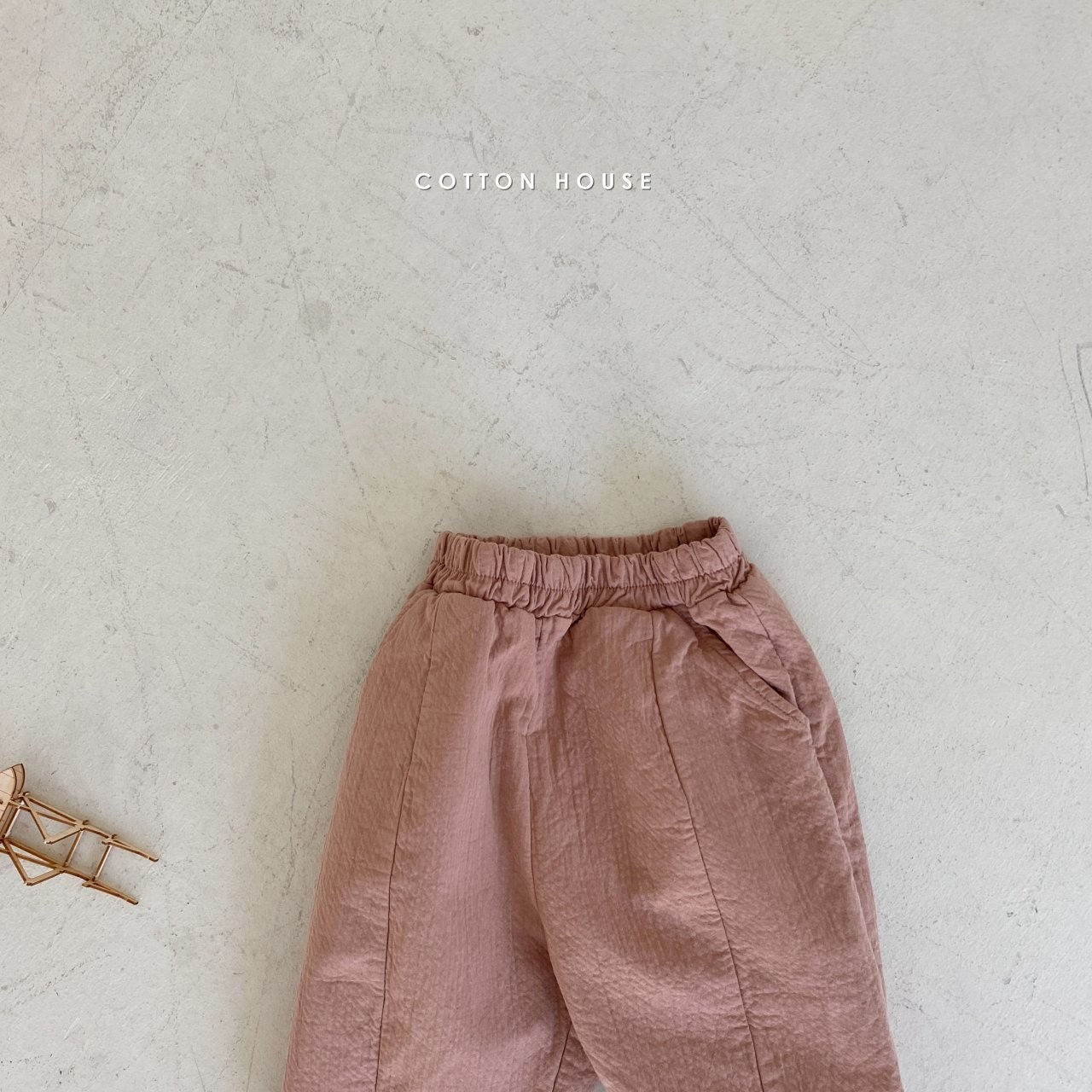 COTTON HOUSE - Korean Children Fashion - #Kfashion4kids - Cozy Slit Pants - 7