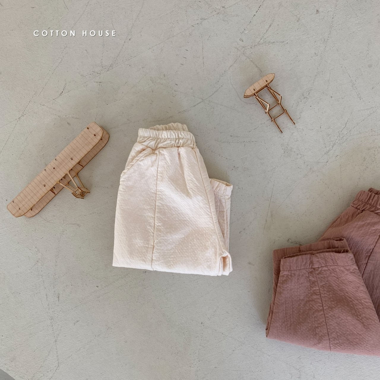 COTTON HOUSE - Korean Children Fashion - #Kfashion4kids - Cozy Slit Pants - 8