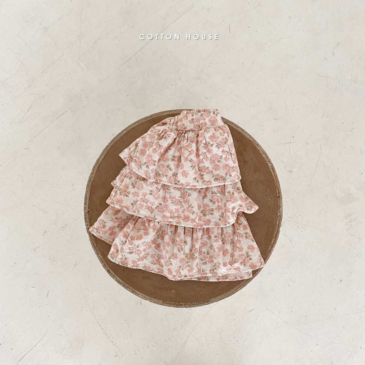 COTTON HOUSE - Korean Children Fashion - #Kfashion4kids - Flower Cancan Skirt - 10