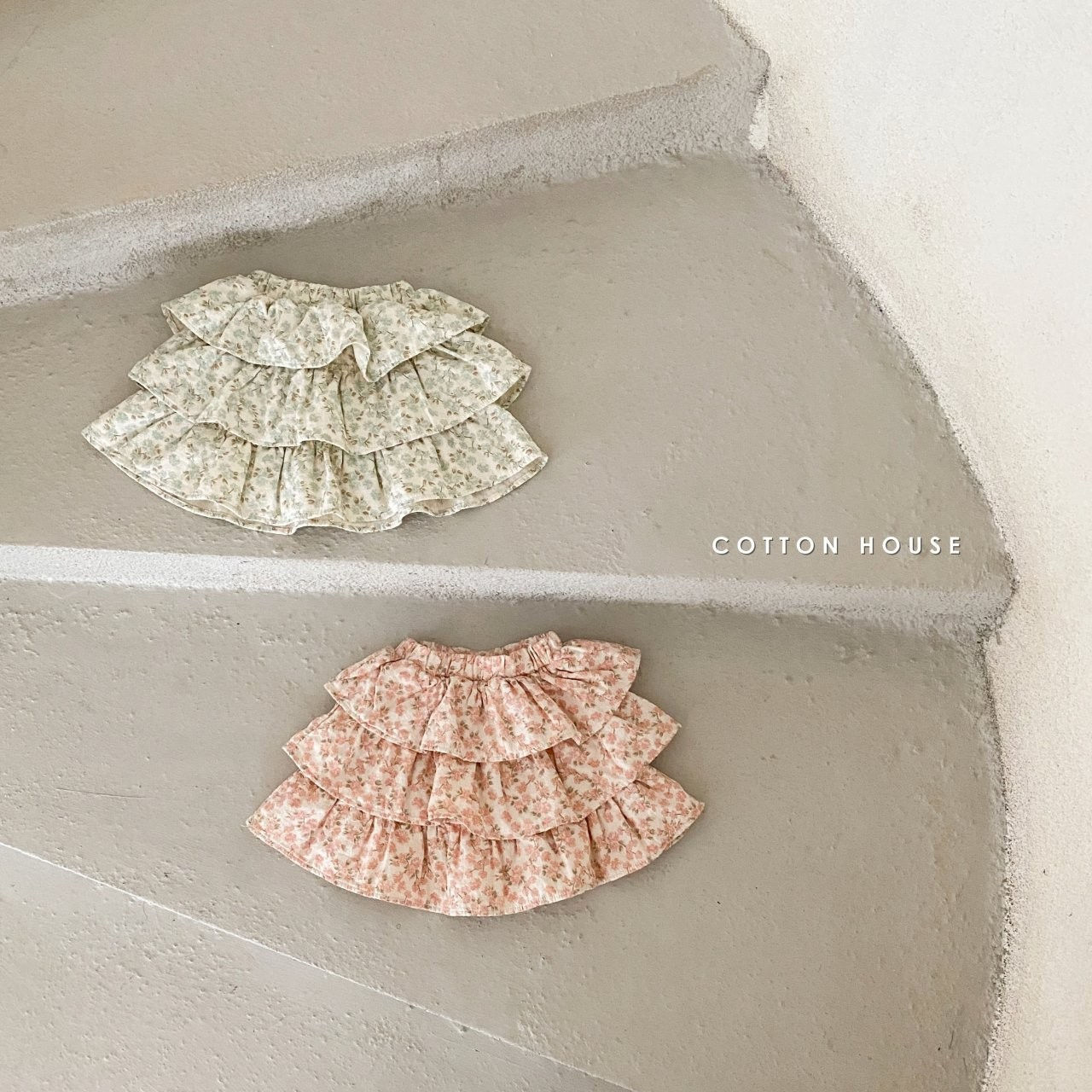 COTTON HOUSE - Korean Children Fashion - #Kfashion4kids - Flower Cancan Skirt - 11