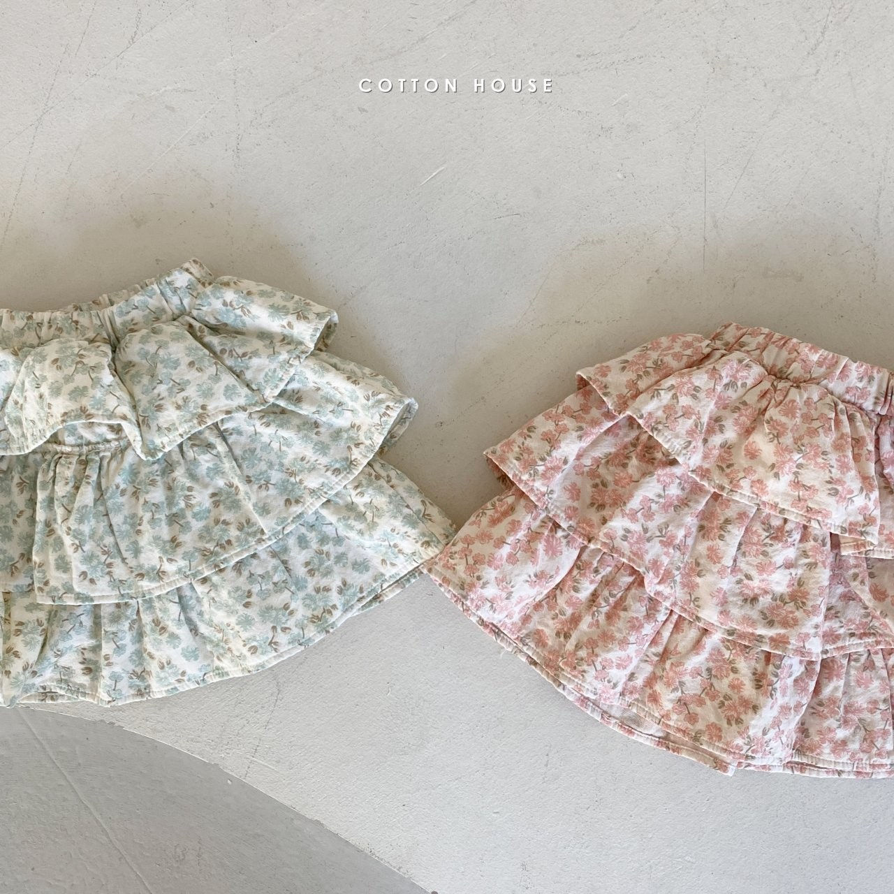 COTTON HOUSE - Korean Children Fashion - #Kfashion4kids - Flower Cancan Skirt - 2