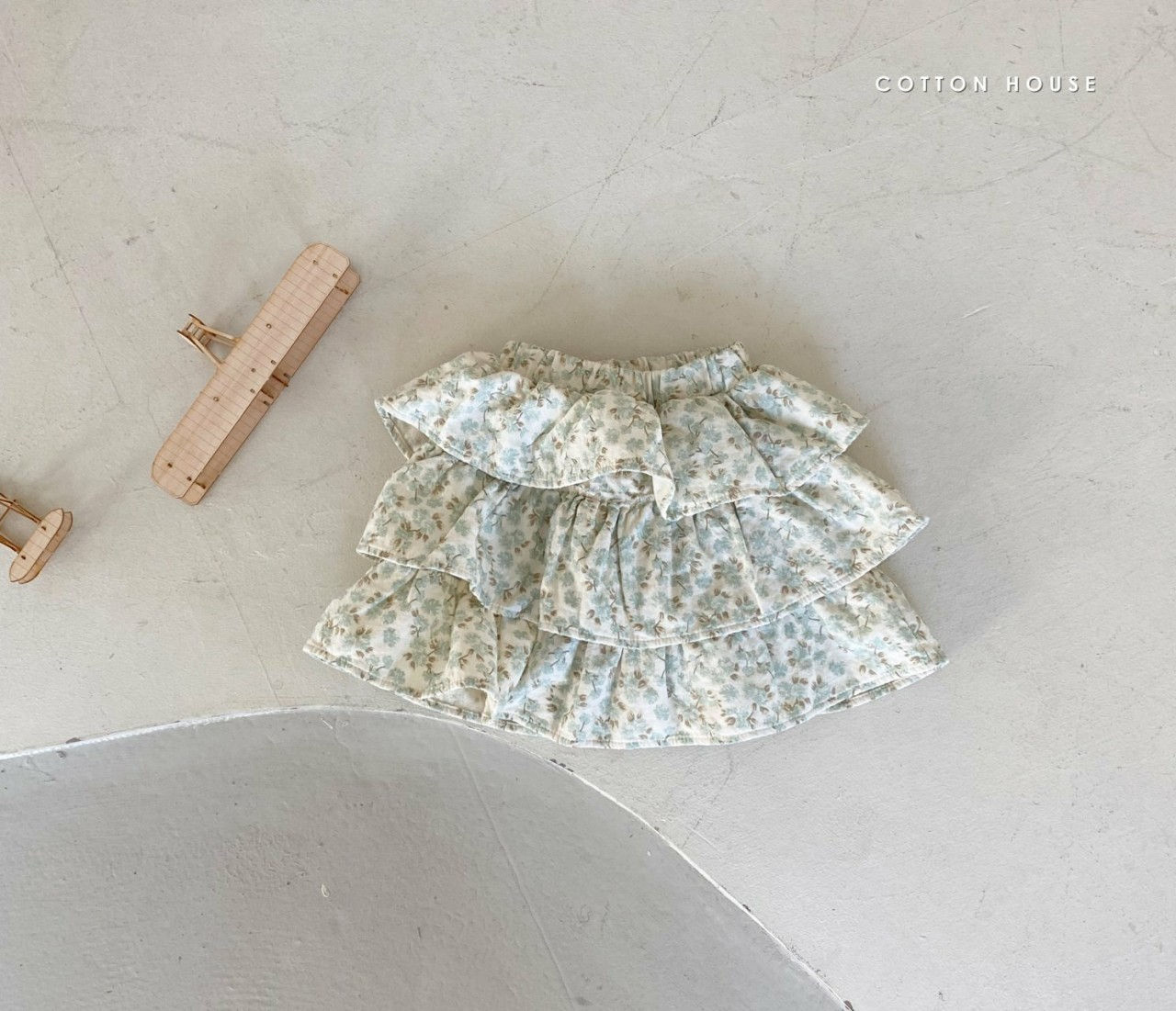 COTTON HOUSE - Korean Children Fashion - #Kfashion4kids - Flower Cancan Skirt - 5