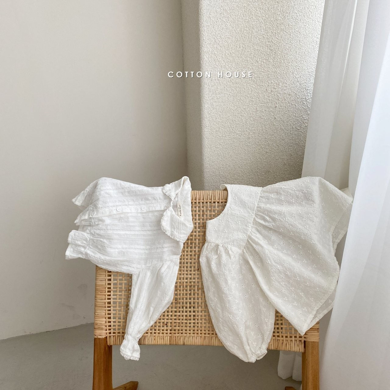 COTTON HOUSE - Korean Children Fashion - #Kfashion4kids - Big Shirring Blouse - 10