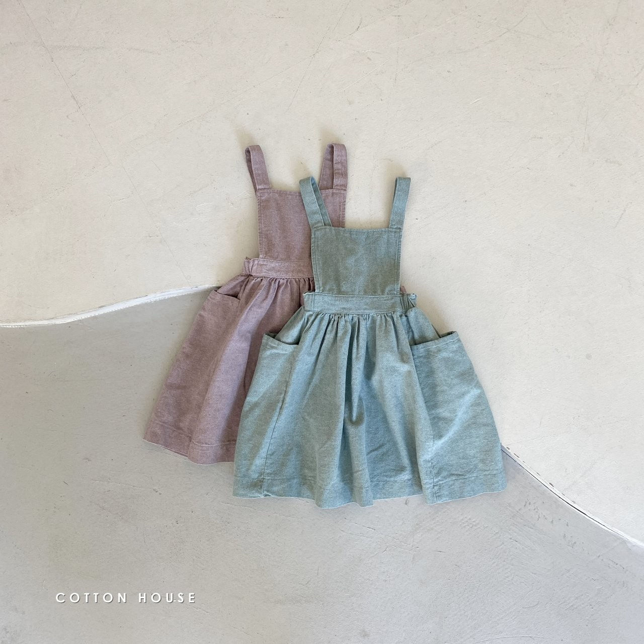 COTTON HOUSE - Korean Children Fashion - #Kfashion4kids - Winny Suspender One-piece