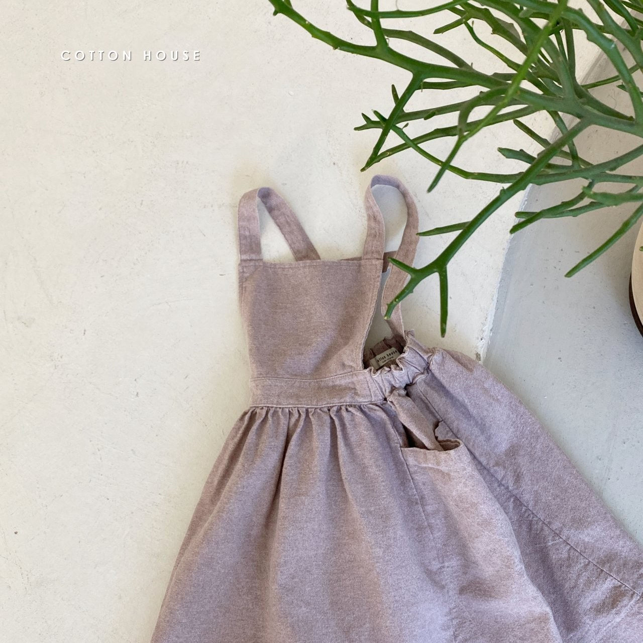 COTTON HOUSE - Korean Children Fashion - #Kfashion4kids - Winny Suspender One-piece - 8