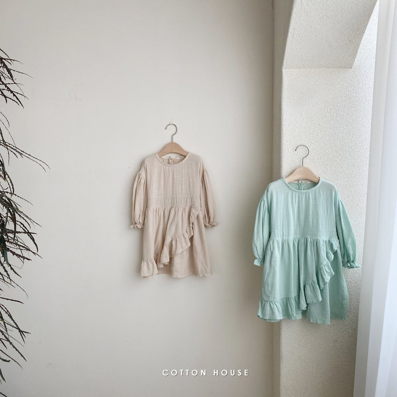 COTTON HOUSE - Korean Children Fashion - #Kfashion4kids - Frill One-piece - 3