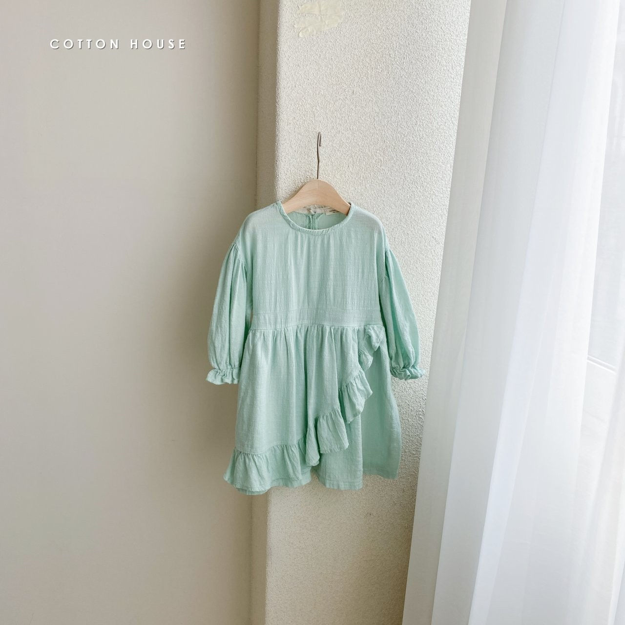 COTTON HOUSE - Korean Children Fashion - #Kfashion4kids - Frill One-piece - 7