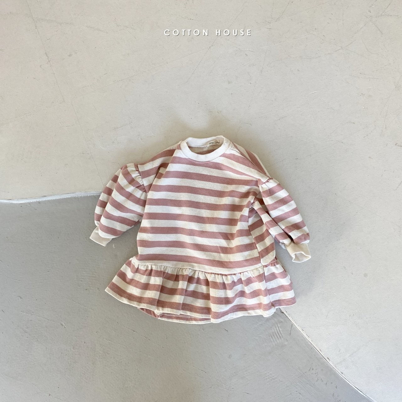 COTTON HOUSE - Korean Children Fashion - #Kfashion4kids - Shine Mini One-piece - 3