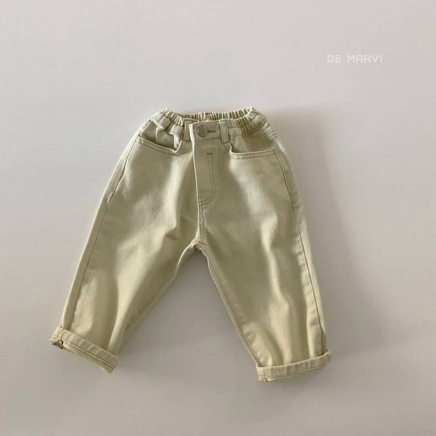 DE MARVI - Korean Children Fashion - #Kfashion4kids - Spring Cotton Pants