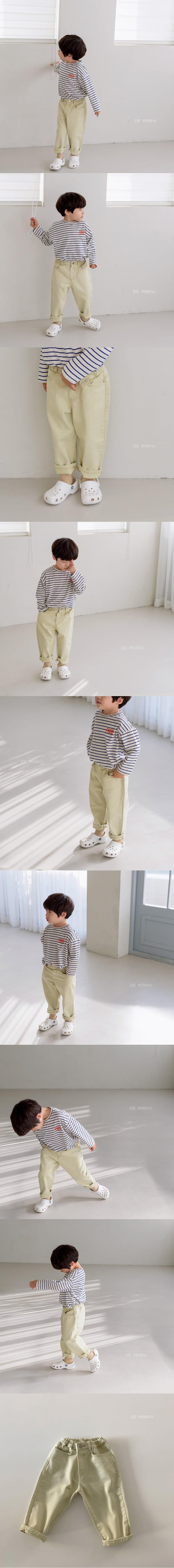 DE MARVI - Korean Children Fashion - #Kfashion4kids - Spring Cotton Pants - 2