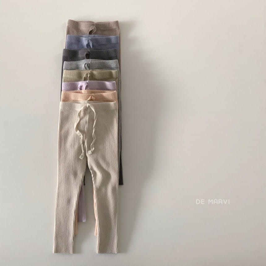 DE MARVI - Korean Children Fashion - #Kfashion4kids - Rib Leggings