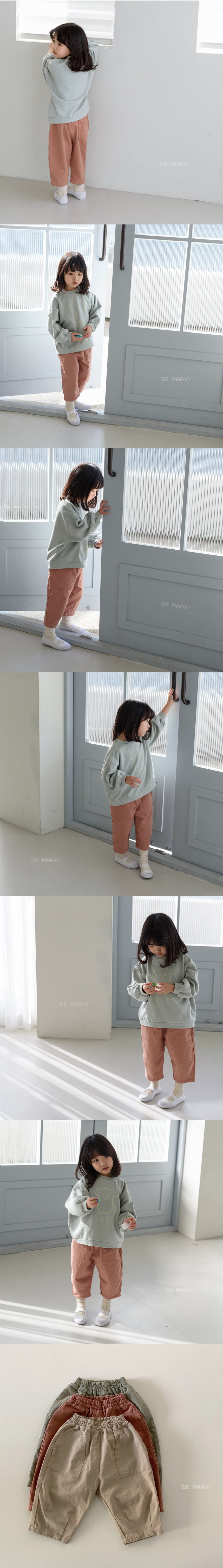 DE MARVI - Korean Children Fashion - #Kfashion4kids - Bagel Pants - 2