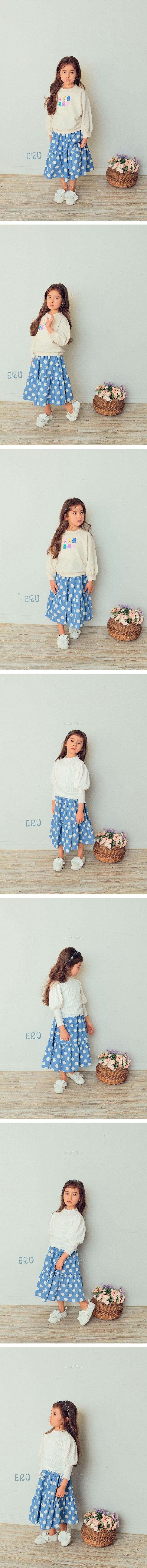 E.RU - Korean Children Fashion - #Kfashion4kids - Ellin Dot Skirt