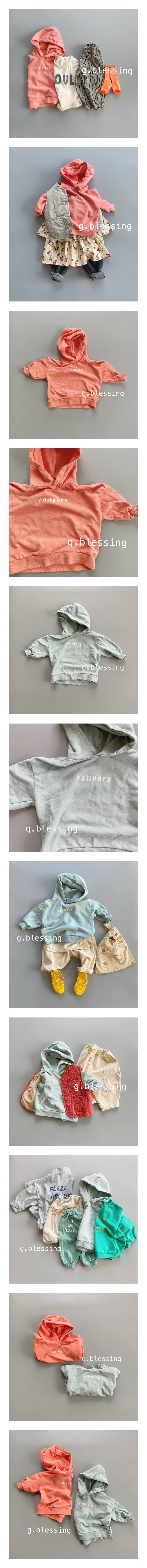 G BLESSING - Korean Children Fashion - #Kfashion4kids - Delivery Hoody Sweatshirt