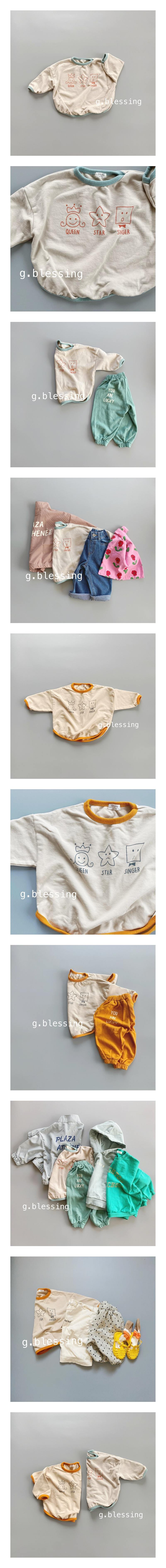 G BLESSING - Korean Children Fashion - #Kfashion4kids - Face Tee