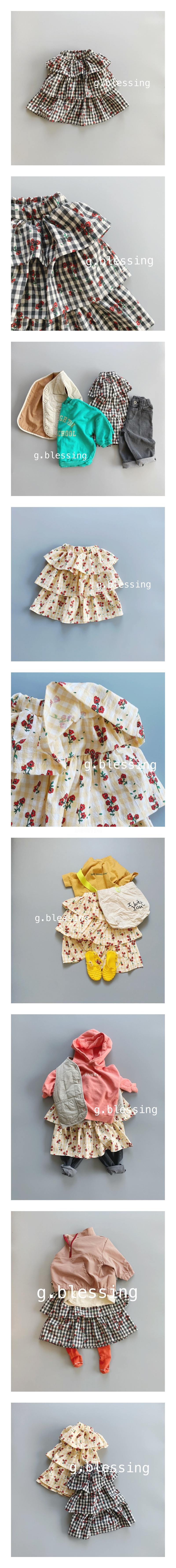 G BLESSING - Korean Children Fashion - #Kfashion4kids - Madeleine Cancan Skirt