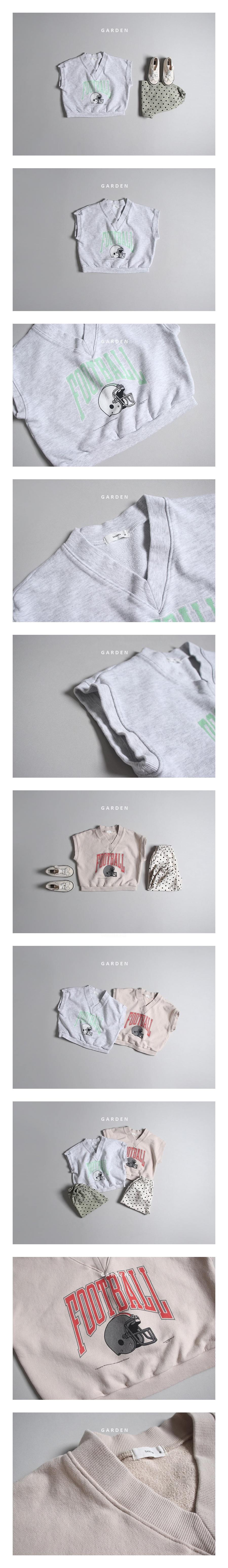 GARDEN - Korean Children Fashion - #Kfashion4kids - Football Vest