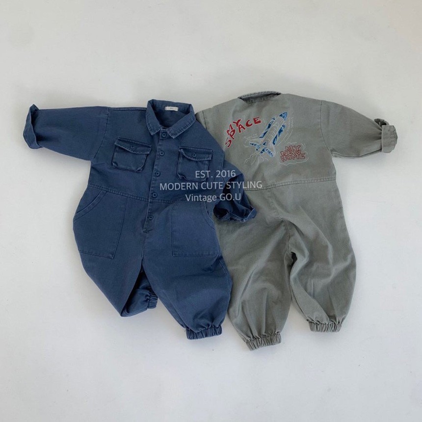 GOU - Korean Children Fashion - #Kfashion4kids - Nasa Jumpsuit