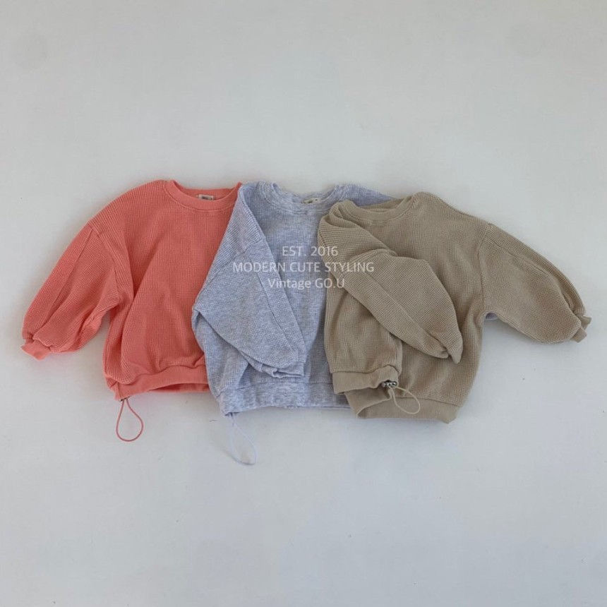 GOU - Korean Children Fashion - #Kfashion4kids - Wawa Sweatshirt