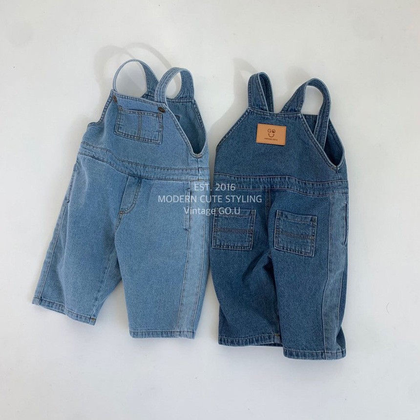 GOU - Korean Children Fashion - #Kfashion4kids - Point Suspender Pants