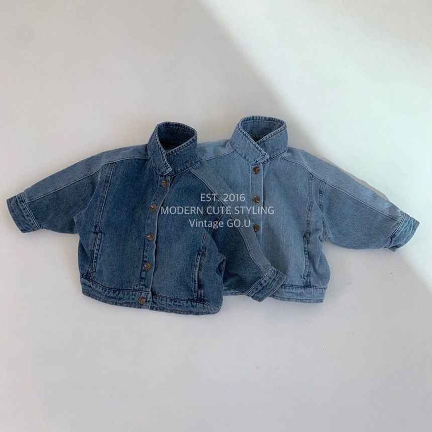 GOU - Korean Children Fashion - #Kfashion4kids - Tonton Denim Jacket