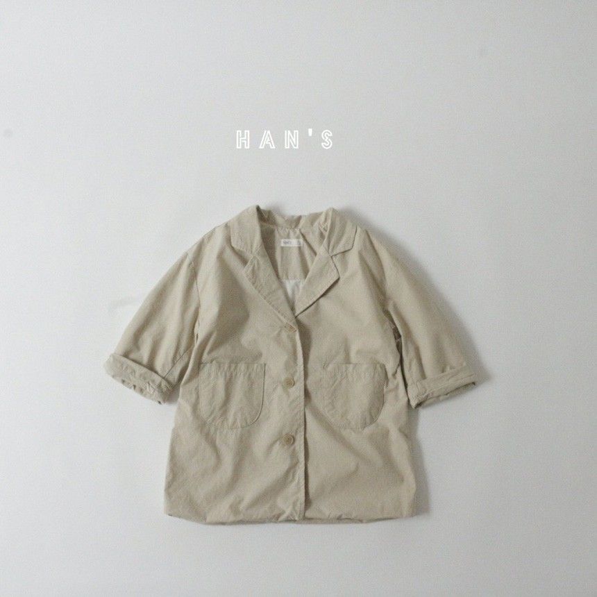 HAN'S - Korean Children Fashion - #Kfashion4kids - Patch Jacket