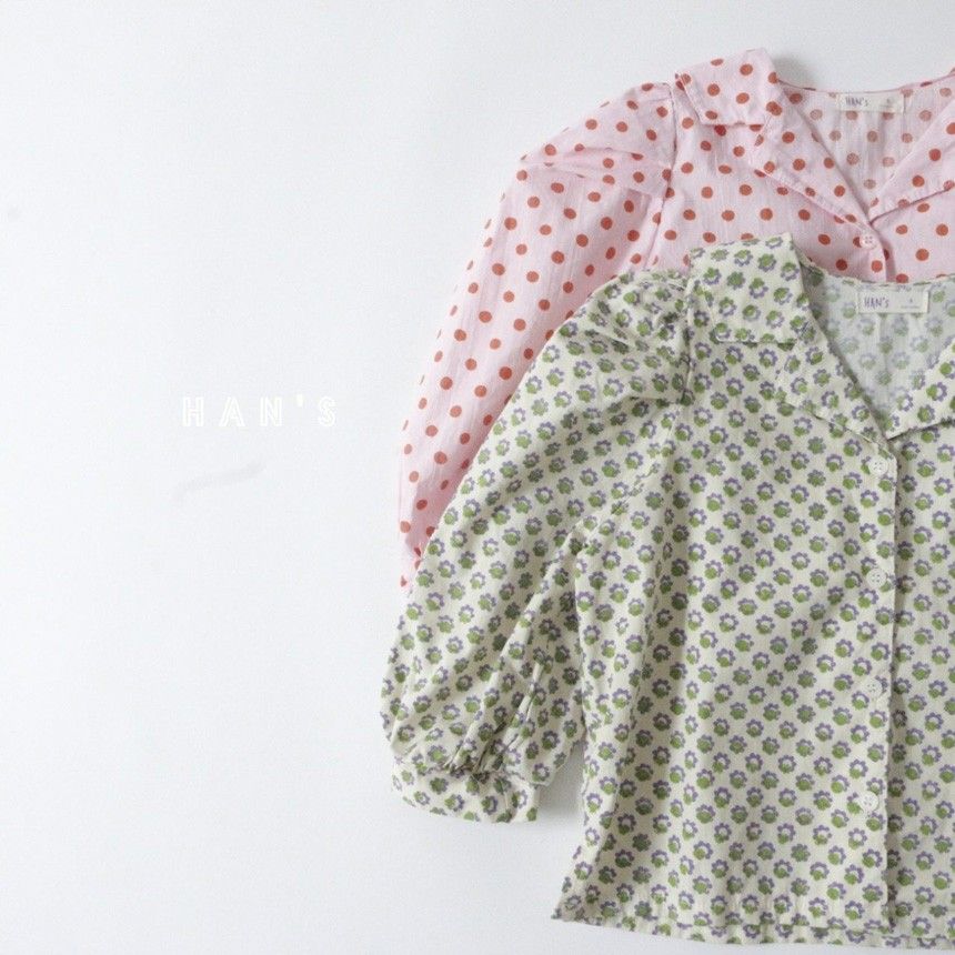HAN'S - Korean Children Fashion - #Kfashion4kids - Choice Sailor Blouse with Mom