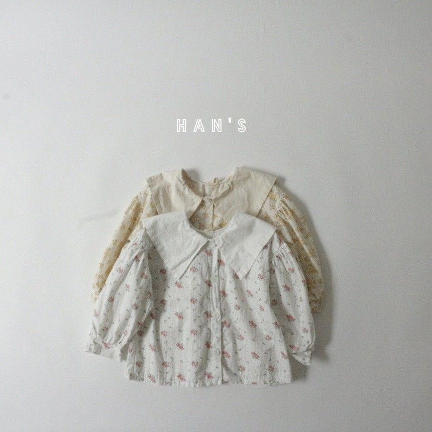 HAN'S - Korean Children Fashion - #Kfashion4kids - Floral Blouse