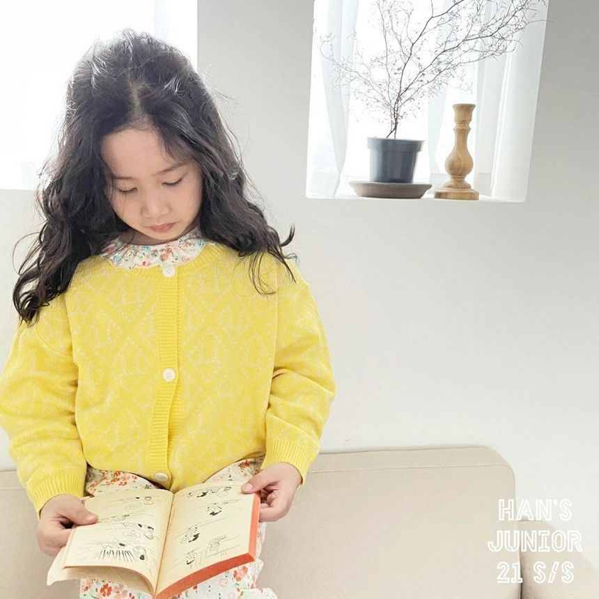 HAN'S - Korean Children Fashion - #Kfashion4kids - Mongmong Cardigan