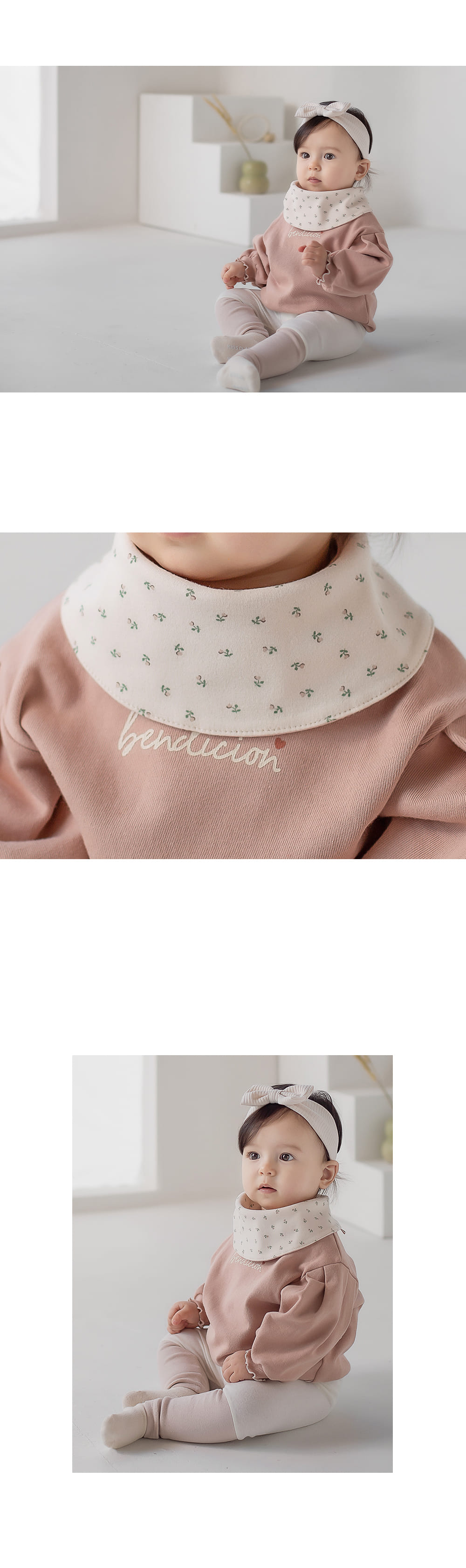 HAPPY PRINCE - Korean Children Fashion - #Kfashion4kids - Ressol Reversible Baby Bananbib - 3