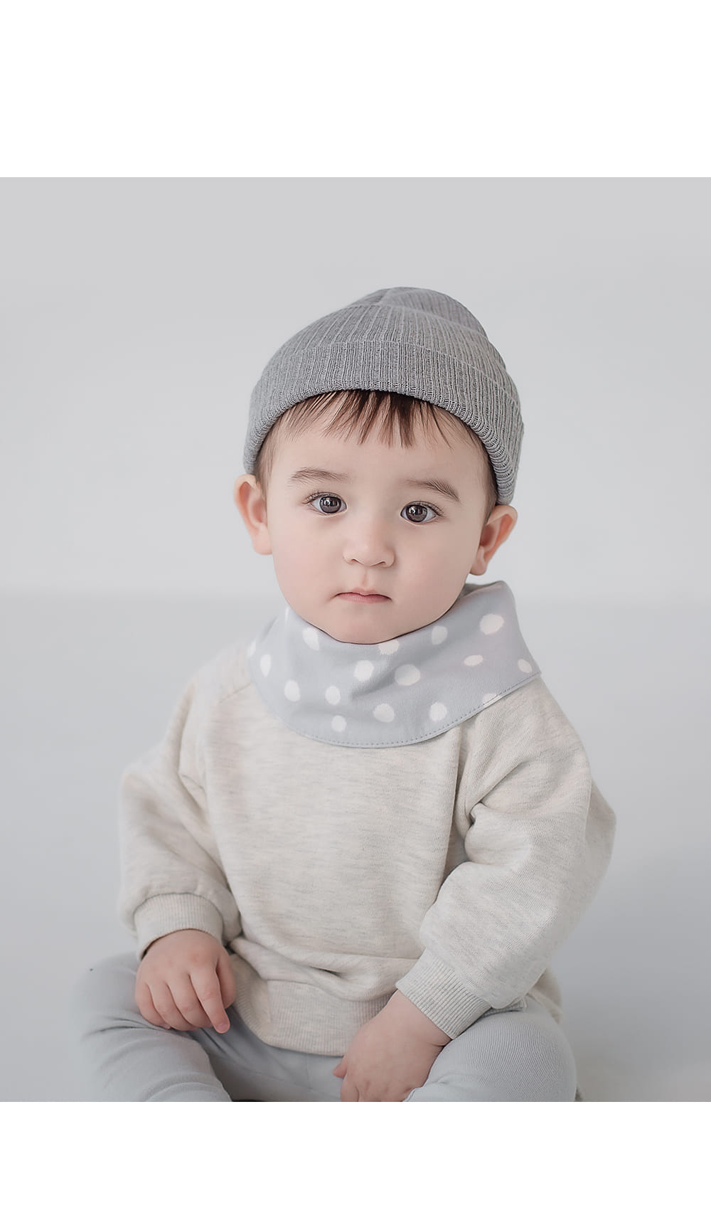 HAPPY PRINCE - Korean Children Fashion - #Kfashion4kids - Edge Reverible Baby Bananbib