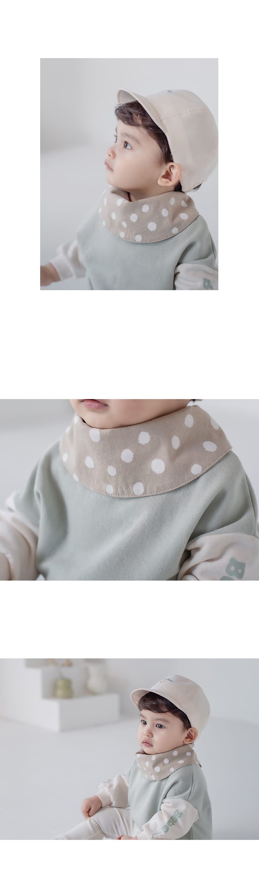 HAPPY PRINCE - Korean Children Fashion - #Kfashion4kids - Edge Reverible Baby Bananbib - 6