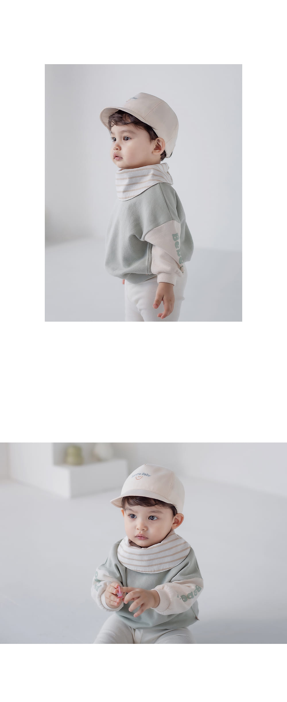 HAPPY PRINCE - Korean Children Fashion - #Kfashion4kids - Edge Reverible Baby Bananbib - 7