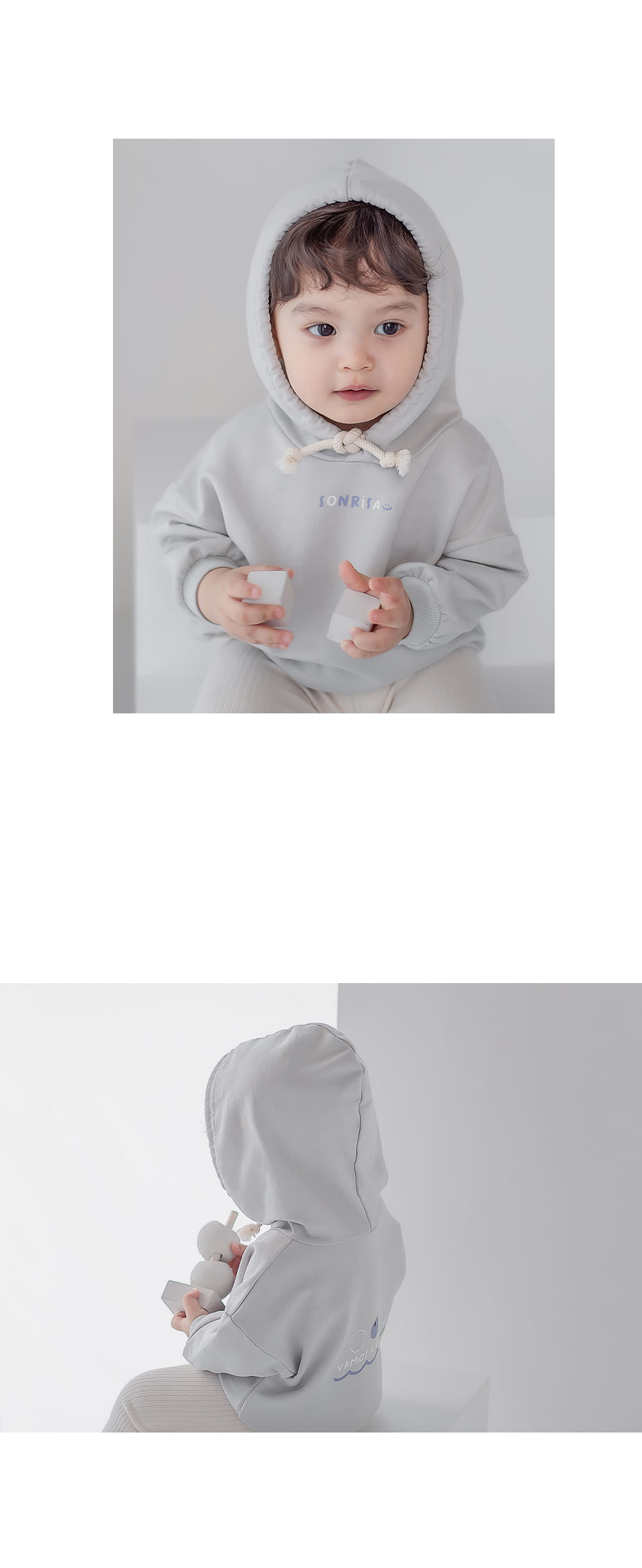 HAPPY PRINCE - Korean Children Fashion - #Kfashion4kids - Beso Hoodie Baby Sweatshirt - 6