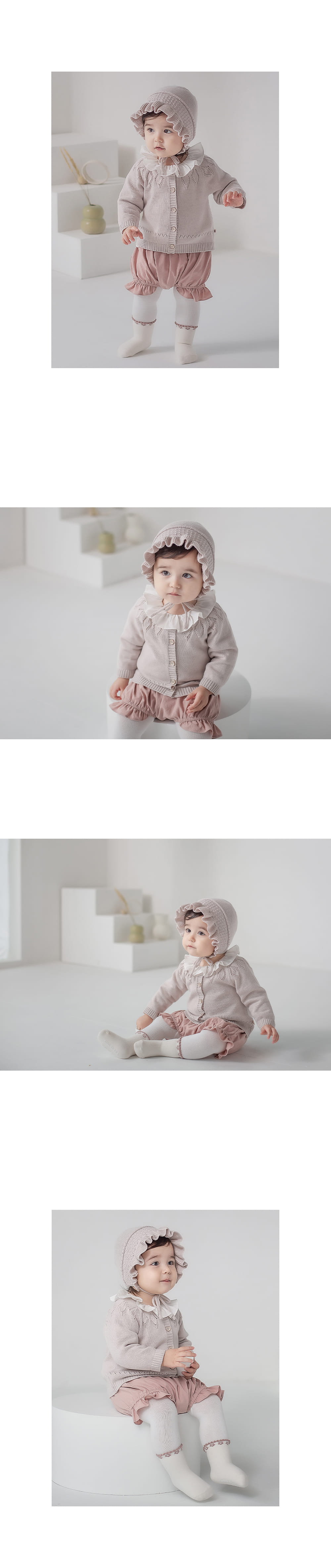 HAPPY PRINCE - Korean Children Fashion - #Kfashion4kids - Oort Knit Baby Cardigan - 6